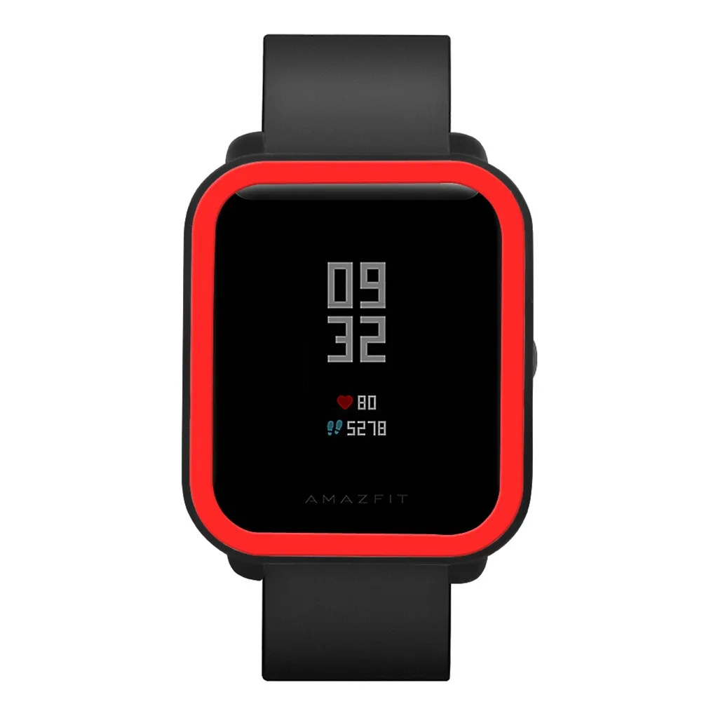 Amazfit Bip Youth защитная рамка для умных часов тонкий Цветной корпус из поликарбоната