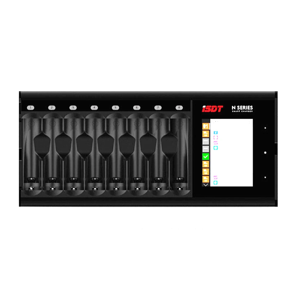Зарядное устройство ISDT N8 N16 N24 AA AAA для аккумуляторов умное зарядное постоянного