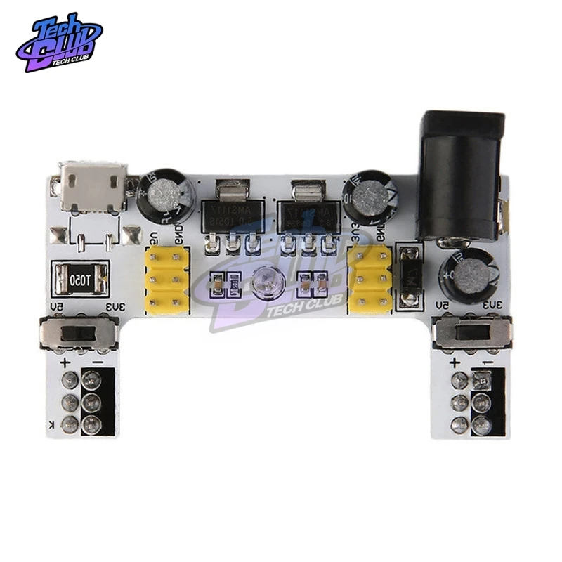 DC 7 12 В MB102 мини микро USB интерфейс макетная плата модуль питания MB 102 для Arduino DIY Kit
