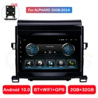 Автомагнитола на Android 10,0 для Toyota Alphard 2008 2009 2010 2011 2012 2013 2014 мультимедийный видеоплеер навигация GPS раздельный экран