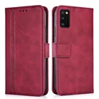 Роскошный кожаный чехол-книжка с бумажником кожаный чехол для Samsung Galaxy A41 A415F SM-A415F 6,1 ''Чехол-книжка на магните защитный чехол-накладка для телефона