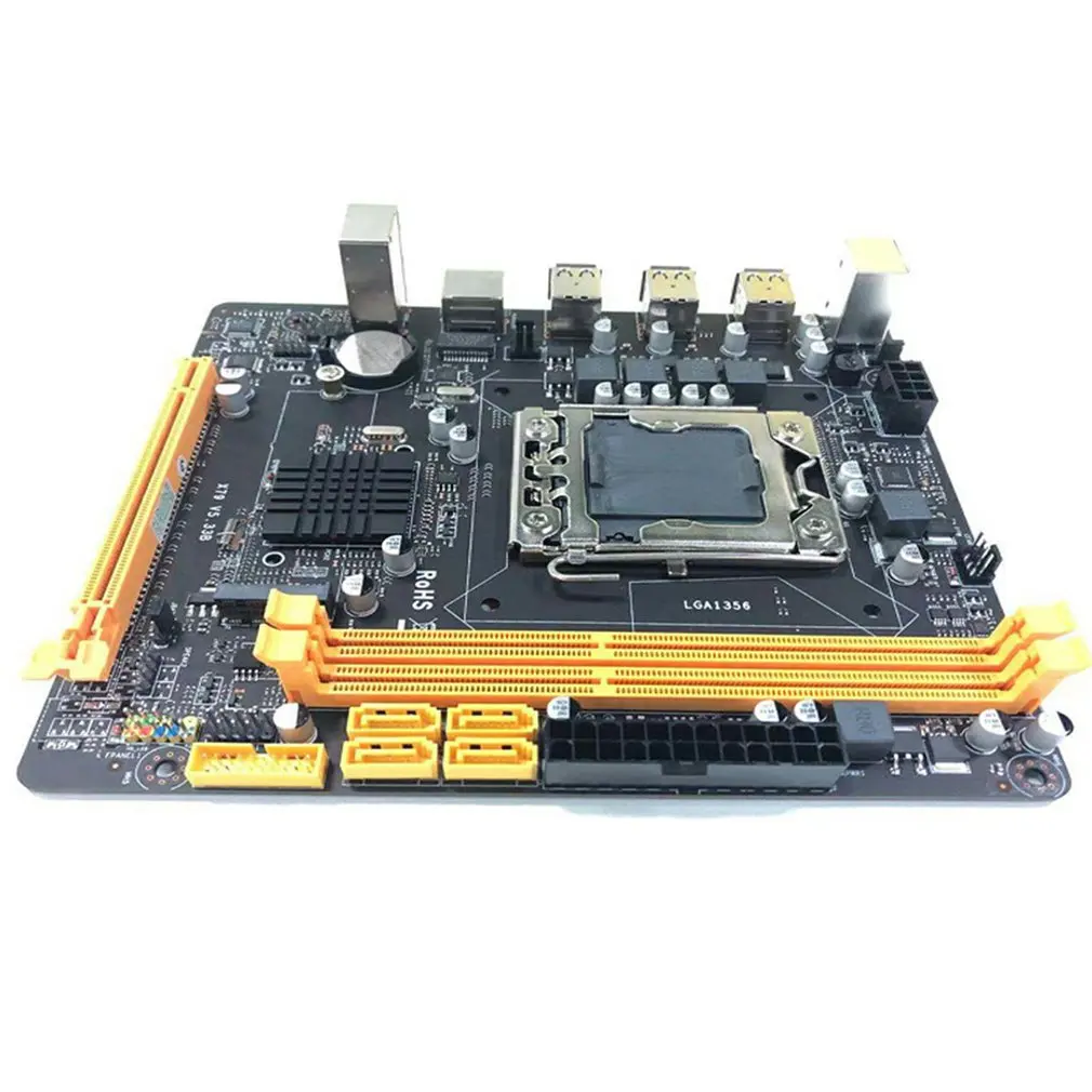 

X79-1356-S материнская плата NVME протокол M.2 интерфейсный сервер LGA1356 DDR3 32 Гб материнская плата память 2450CPU двухканальный канал памяти SATA3
