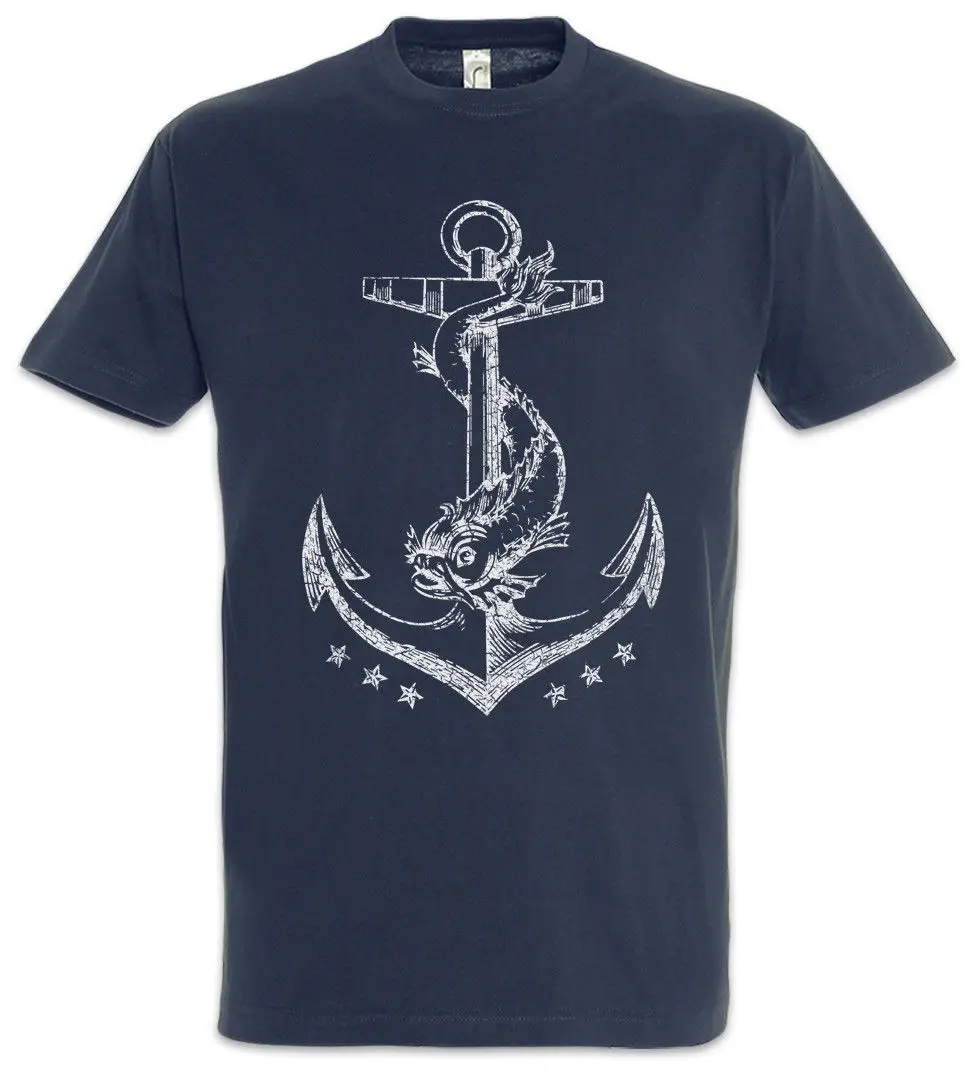 

Camiseta con estampado de marca para hombre, camiseta de marca de moda de ancla Ii, camisetas de entrenamiento de Sailor Boat Sa