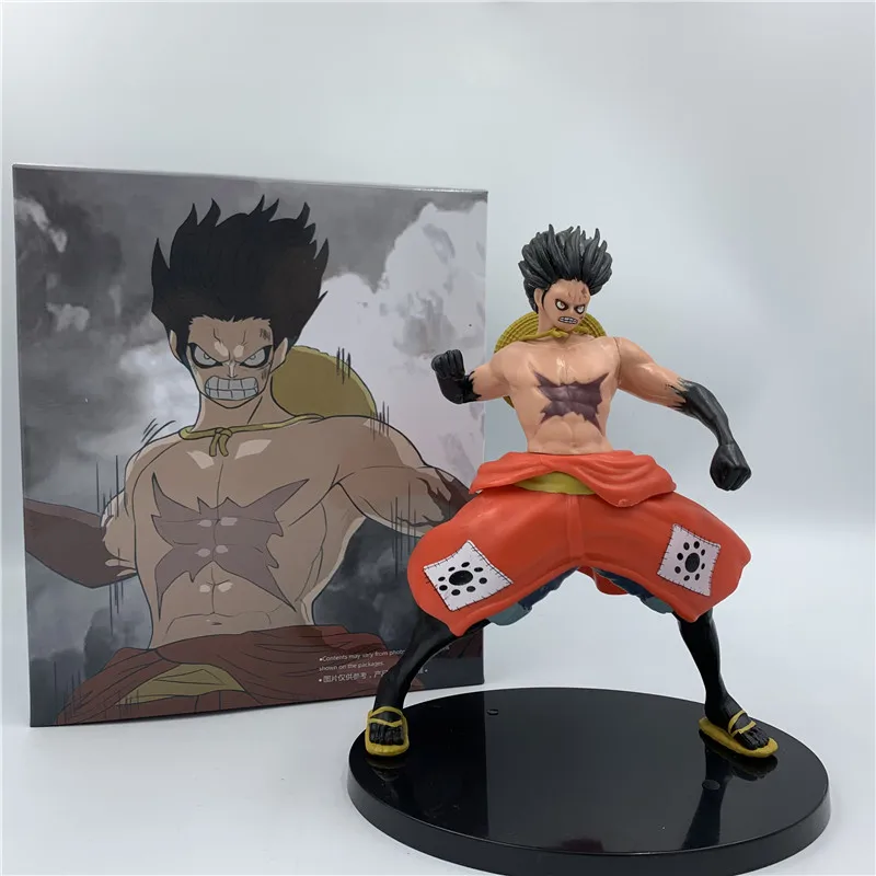 Luffy Samurai Haki Gear 4 Warrior Ver. Экшн фигурки из ПВХ Луффи боевой VS Kaido коллекционная игрушка