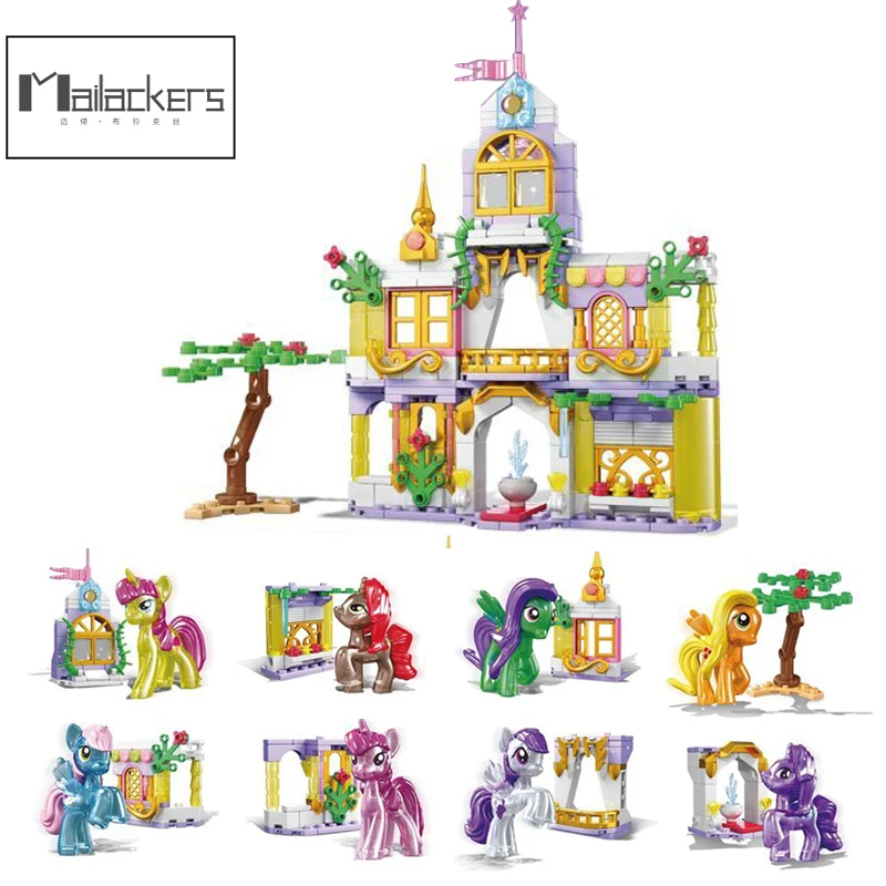 

Конструктор 8 в 1, хрустальный замок для друзей и принцесс