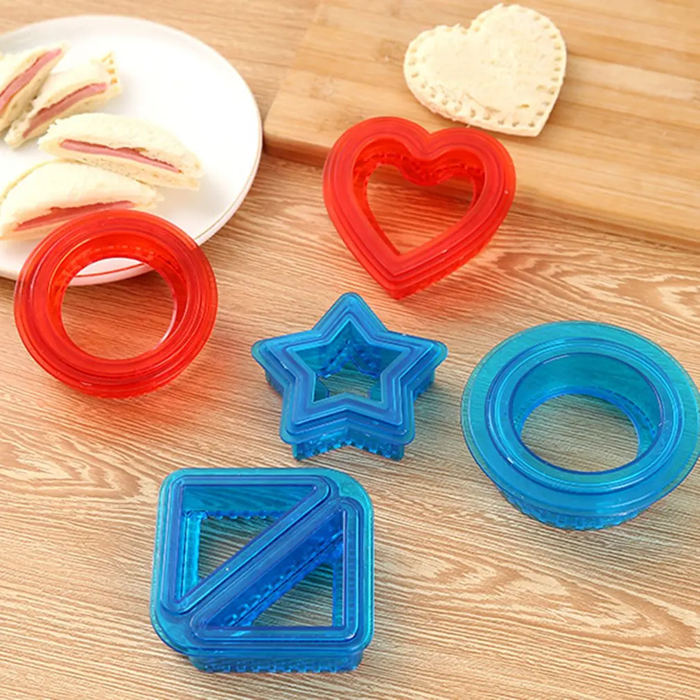 

Sandwich Cutter And Sealer Sandwich Maker For Kids Bread Sandwich Decruster Pancake Maker DIY Cookie Cutter For Lunch