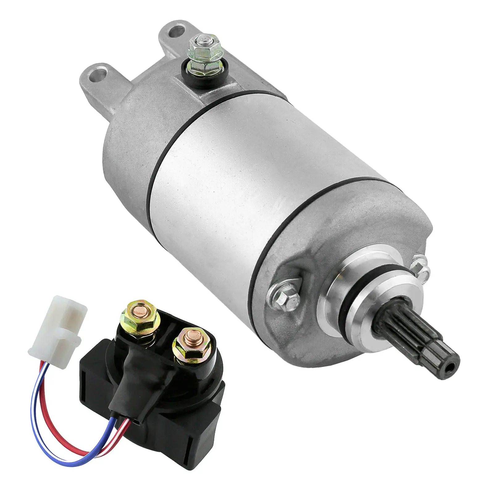 

Starter Automotive Componentse Assembly Car Replacement 12 Volt Parts with Relay Solenoid Fit for Honda Fourtrax 300