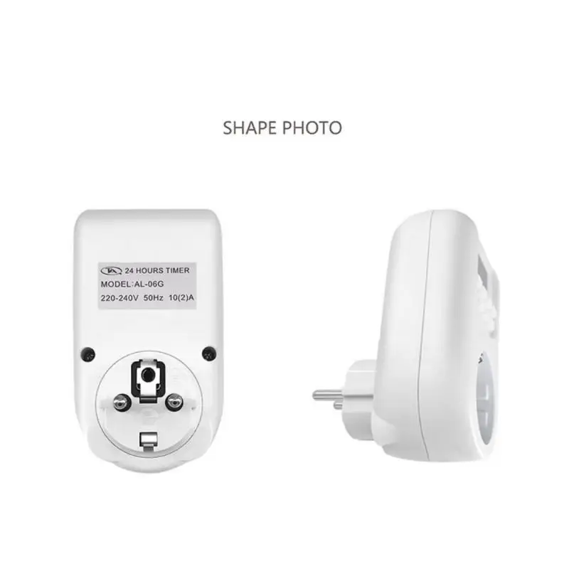 Electronic Digital Timer Switch 220V 50HZ 10A EU Socket Easy To Program 7 Day 12/24 Hour Timing Plug For Home Kitchen DROPSHIP |