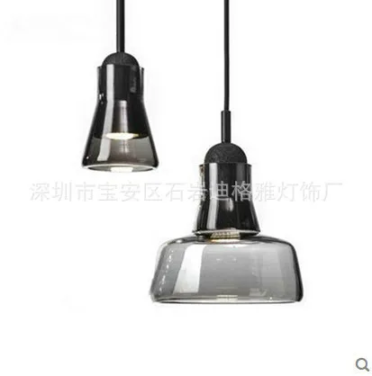 Стеклянные подвесные светильники для гостиной спальни ресторана современные