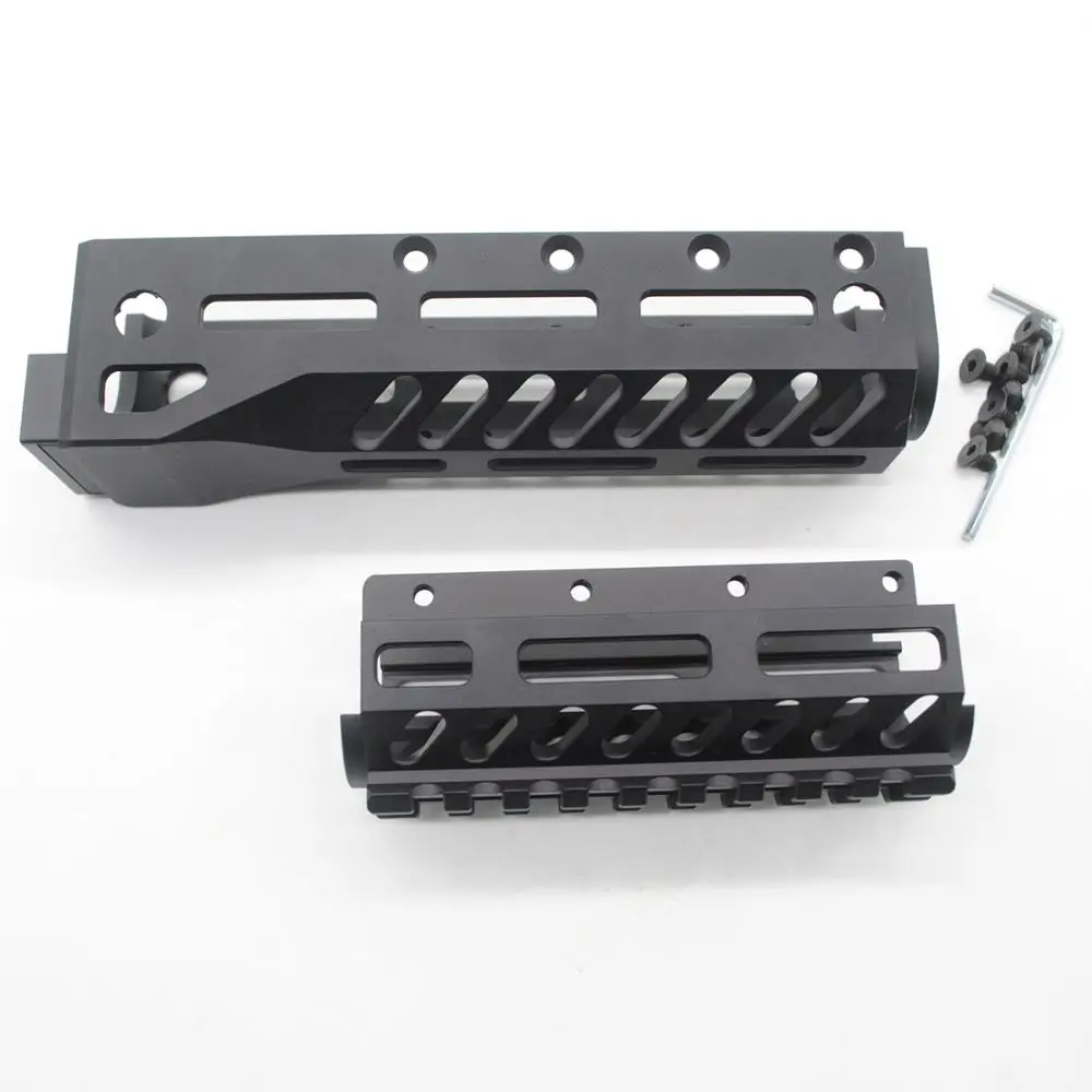

TriRock 6.5'' inch Tactical AK M-lok Handguard Rail 47 AK Series 2 pcs Split Style Hand Guard Black Anodized Hot New