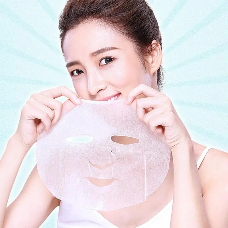 1pcs/10pcs Juicy Peach Moisturizing Face Mask Fresh Anti-acne Oil Control Lactic Acid Bacteria Hydrating Sheet Face Mask