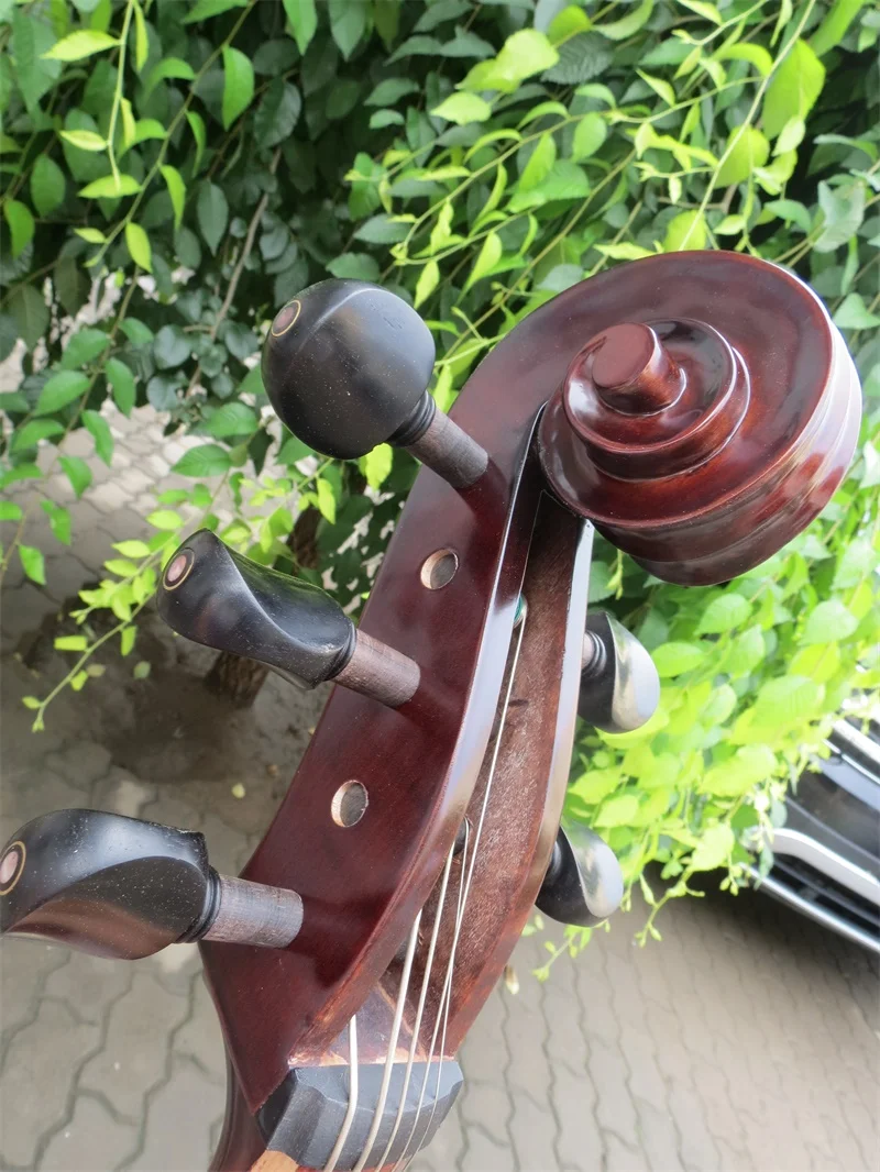 Копия старого инструмента SONG maestro 5 струн 4/4 виэль средневековая Виолончель |