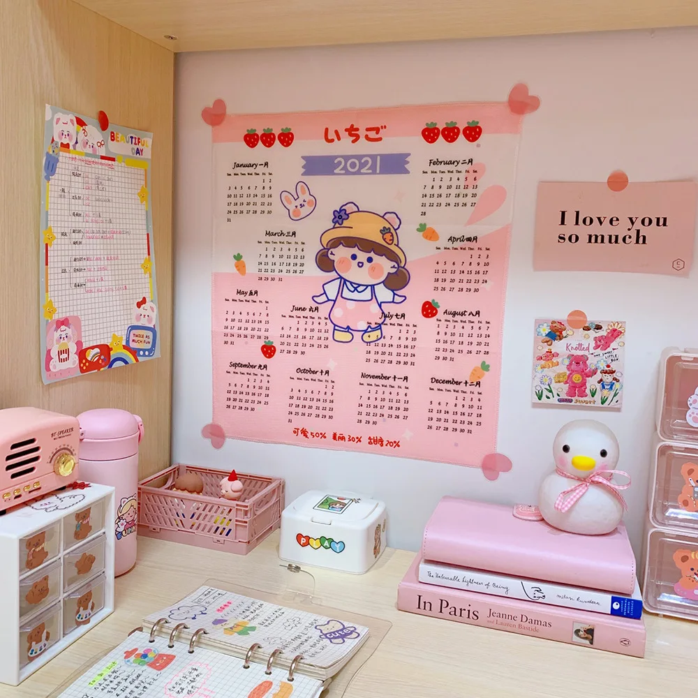 

Fashion Lovely Pink Girl Wind Hanging Cloth Background Live Photography Bedroom Wall Hanging Kawai Girl Room Layout Decoration