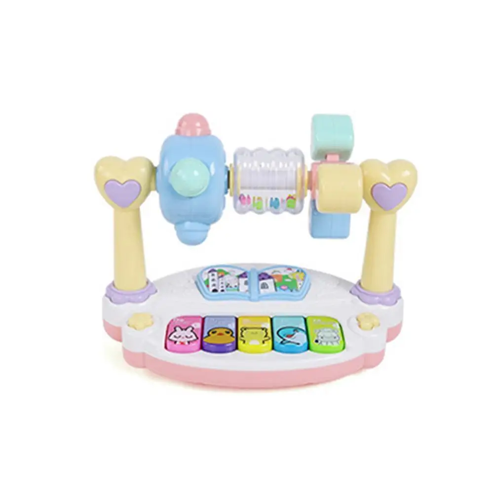 

Electronic Keyboard Music Rotating Rattle Knock Mole Game Educational Kids Toy