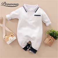 gentleman mens baby clothes with bow tie long sleeve babys rompers handsome newborn jumpsuit for kids baby boy overalls