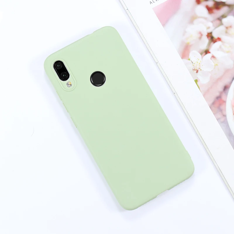 Green Чехол яркого цвета для huawei Honor 10i, чехол Honor10i, силиконовый чехол для huawei Honor 20i mate 20 P20 P30 Lite Pro, чехол для телефона - Цвет: Green