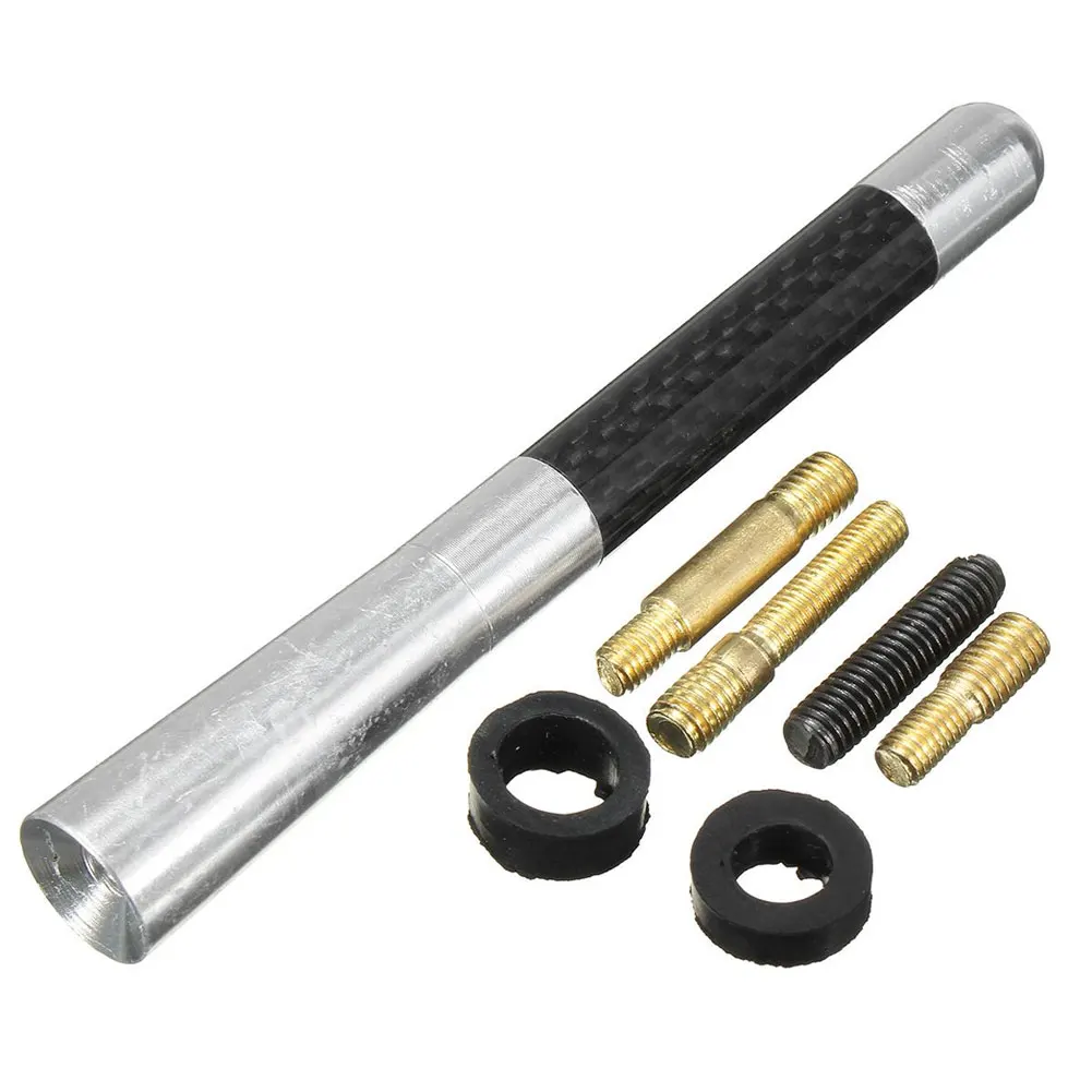 12 см Универсальный Алюминий углеродного волокна автомобиля мачта на крышу кнут