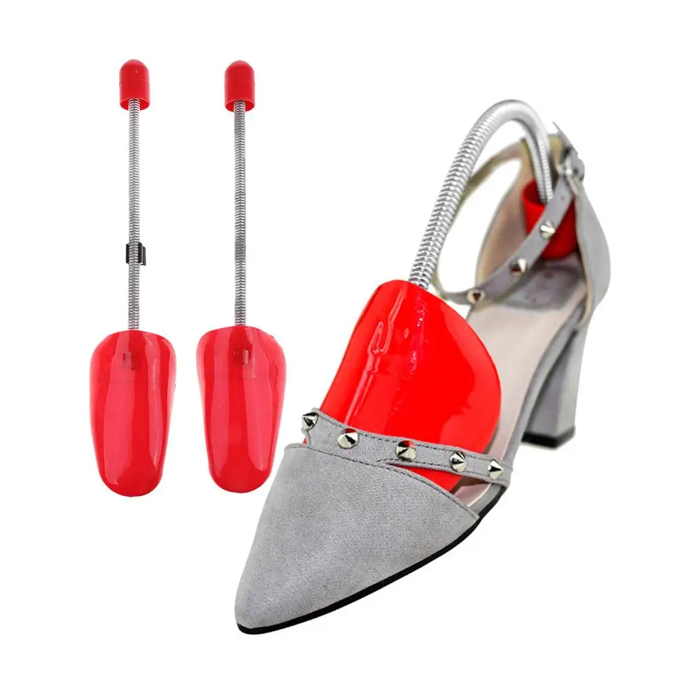 Practical Plastic Adjustable Women Tree Shoe Stretcher Boot Holder with Tension Spring Coil Fits Fixed Support Shaper | Обувь