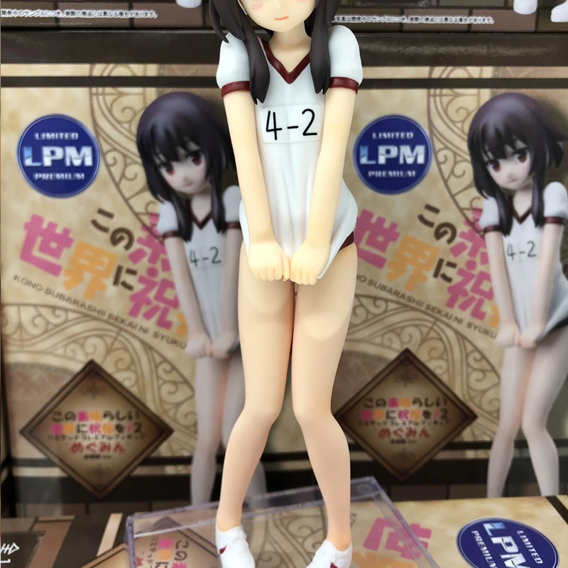 22 см Оригинальные фигурки LPM Kono Subarashii Sekai ni Shukufuku o! 2 Megumin спортивная форма ver ПВХ