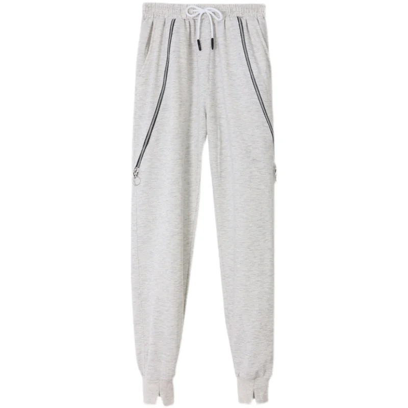 

2021 Trendy Women Long Harem Pants Soft Breathable Stretch Sweatpants Bottoms Slim Foot Pants Trousers Joggers Women Harem Pants