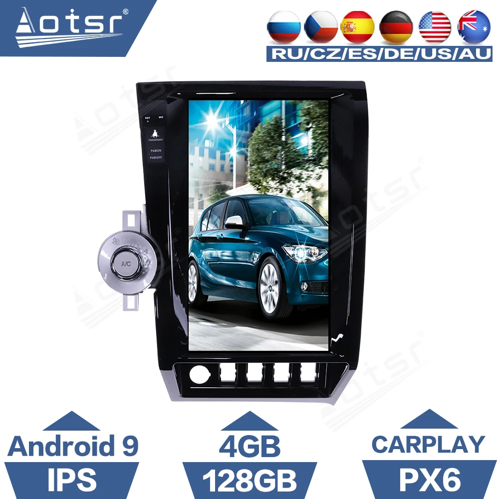 Автомобильный радиоприемник Tesla Android 9 для Toyota Tundra XK50 2007 2013 Sequoia XK60 2008 2017 GPS Carplay PX6