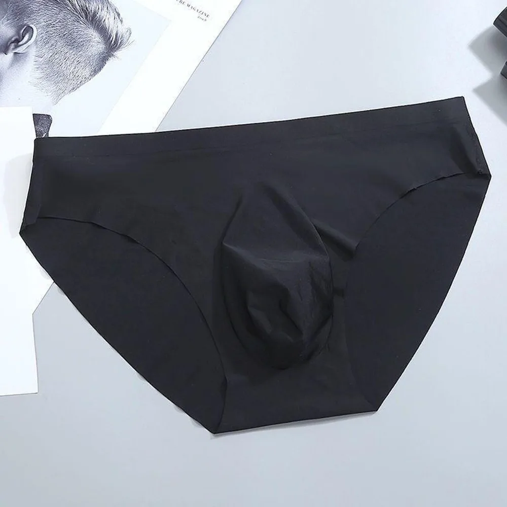 

Sexy Underwear Transparent Y-Front Breathable Briefs One Piece Plus Size