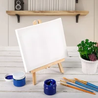 4pcs artist easel professional wooden painting sketching tabletop easel display stand portable easels for painting for display