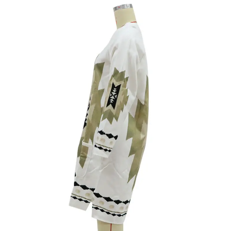 

Womens Ladies Autumn Printing Elegant Coat Outdoor Outwear Casual Comfy NEW