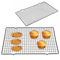stainless steel nonstick cake cooling grid rack net cookies biscuits bread muffins drying stand holder kitchen baking tray tools