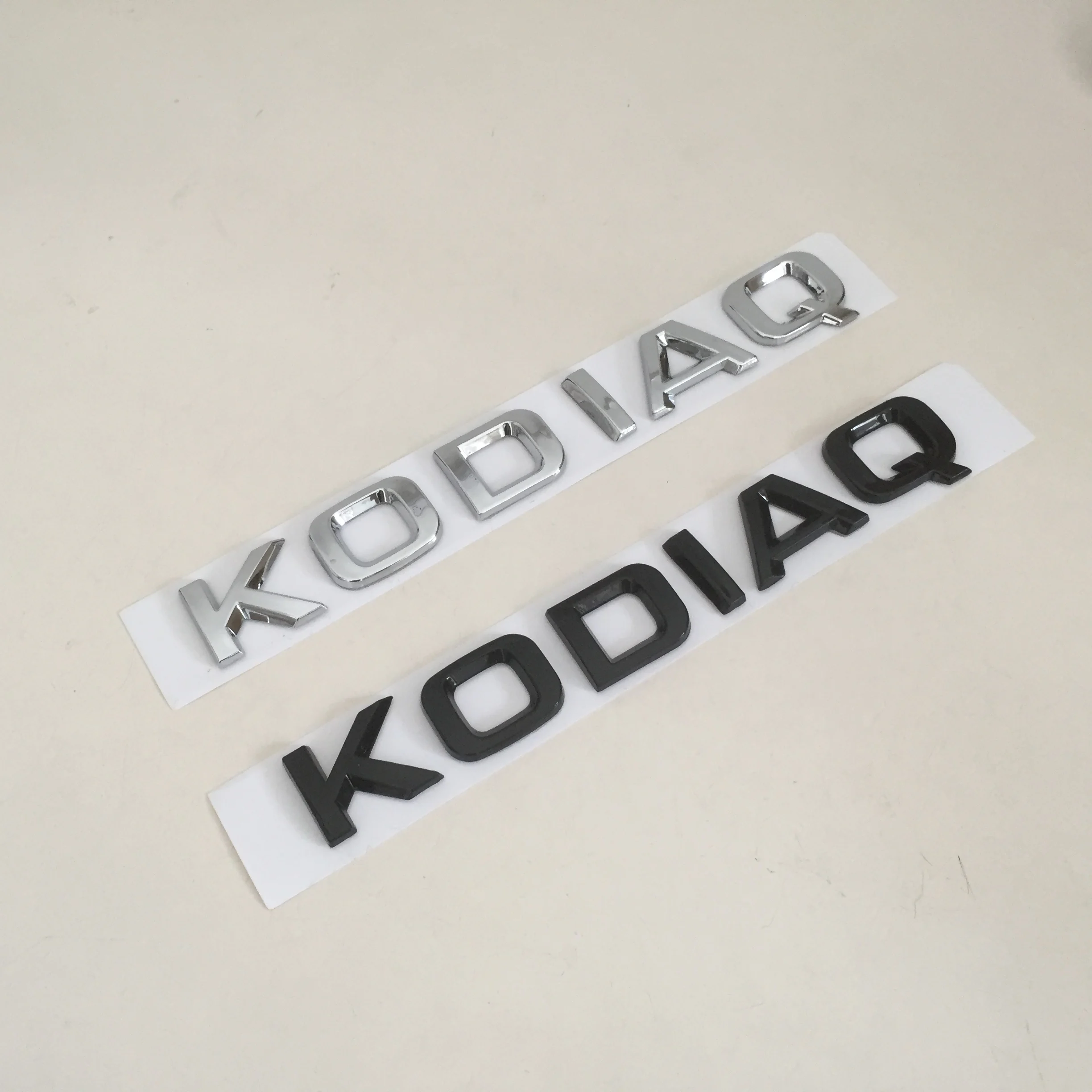 1 шт. 3D ABS высокое качество KODIAQ Автомобильная буква задняя зеркальная эмблема