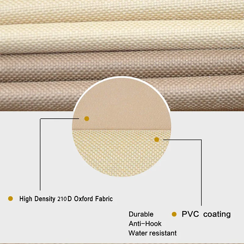 Огнеупорная яма крышка Round-210D Ткань Оксфорд сверхмощный патио открытый