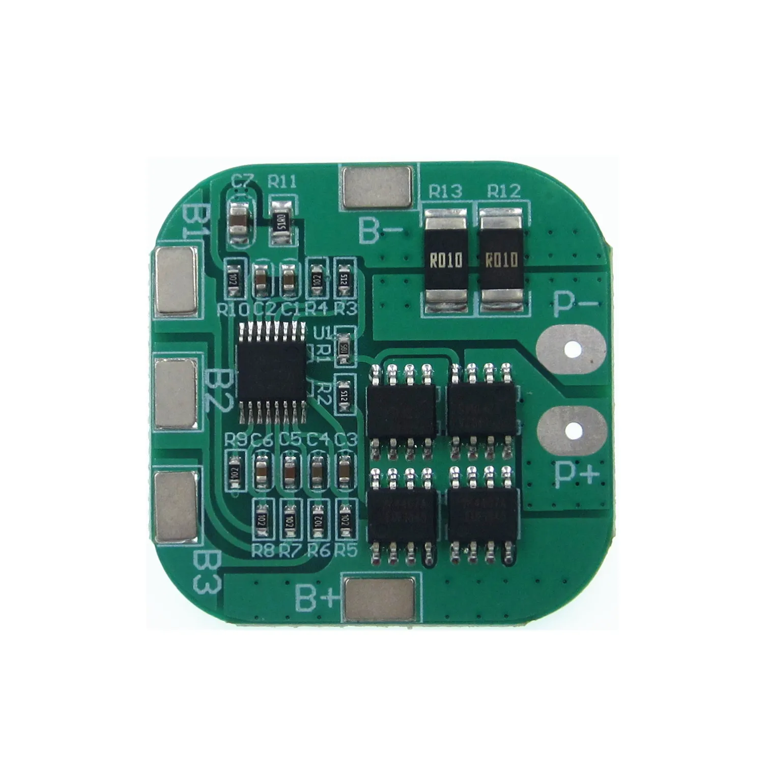 10 шт./лот 4S 14 8 в/16 в 20A peak li Ion BMS PCM Защитная плата батареи bms pcm для лития LicoO2 Limn2O4 18650