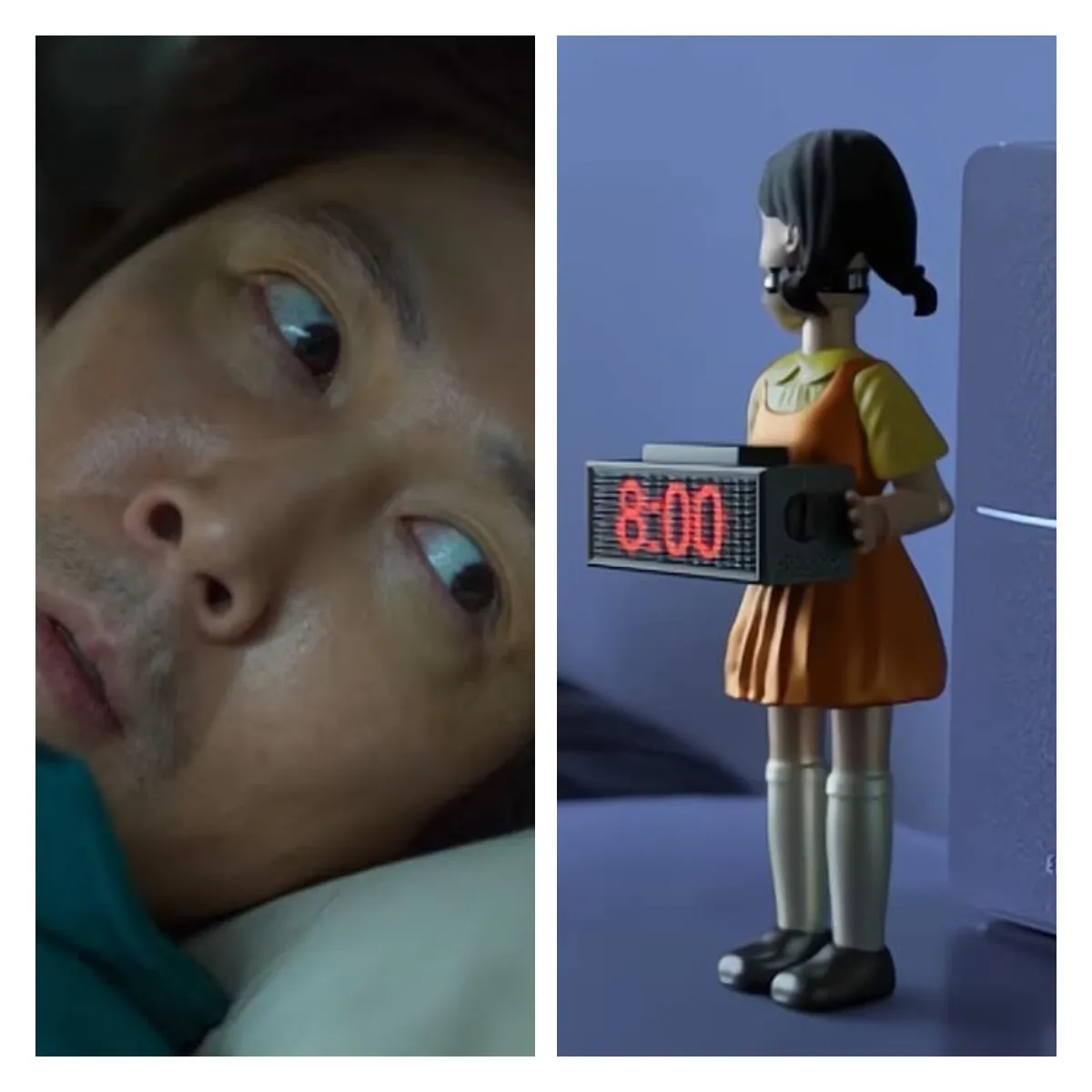 

Shoot Sing Squid Game Alarm Clock Squid Game Doll Clock Red Light Green Light Doll Clock Funny Doll Alarm Clock Squid Game Clock