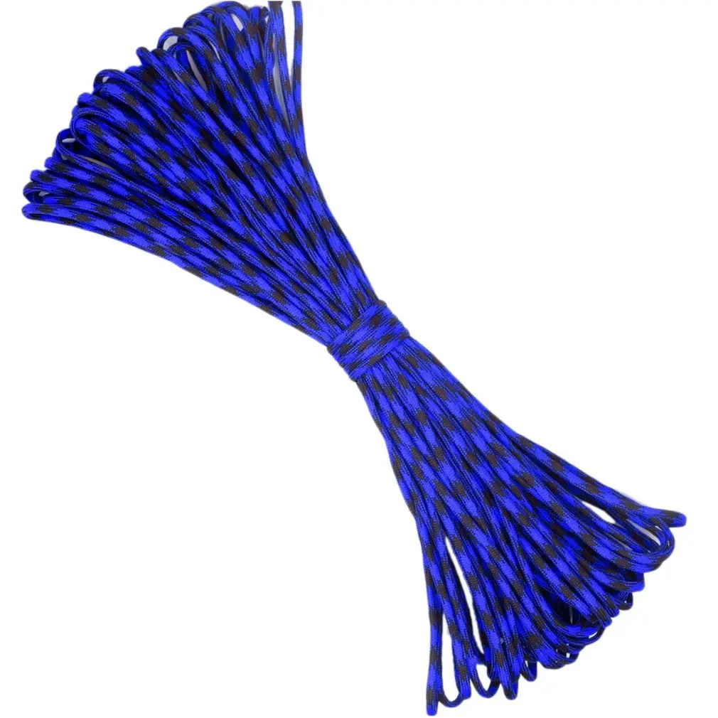 

Paracord Parachute Cord Lanyard Mil Spec Type III 7 Strand Core 50 100 Feet Drop Shipping