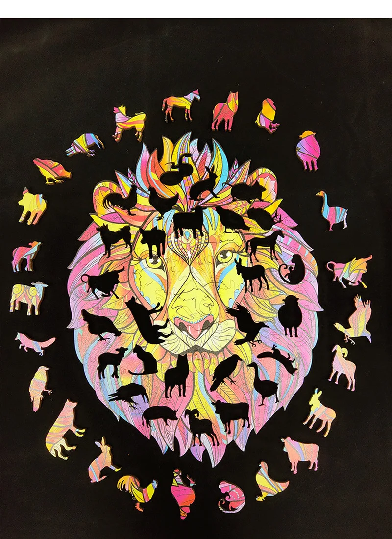 

Unidragon Wooden Puzzle Jigsaw Puzzle Puzzel Wooden Jigsaw Puzzle En Bois Houten Puzzel Wooden Puzzles for Adults Puzzle Bois