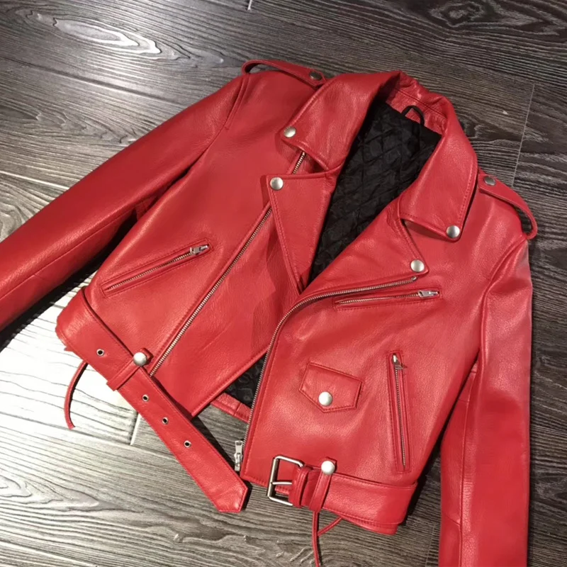 

SHZQ куртка из натуральной кожи женская куртка из подлинной овчины женская куртка из натуральной кожи ягненка