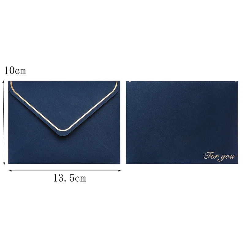 

4PCS White Black Red Mini Paper Window Envelopes Wedding Invitation Envelope Gift Paper Envelope for Business Letter Supplies