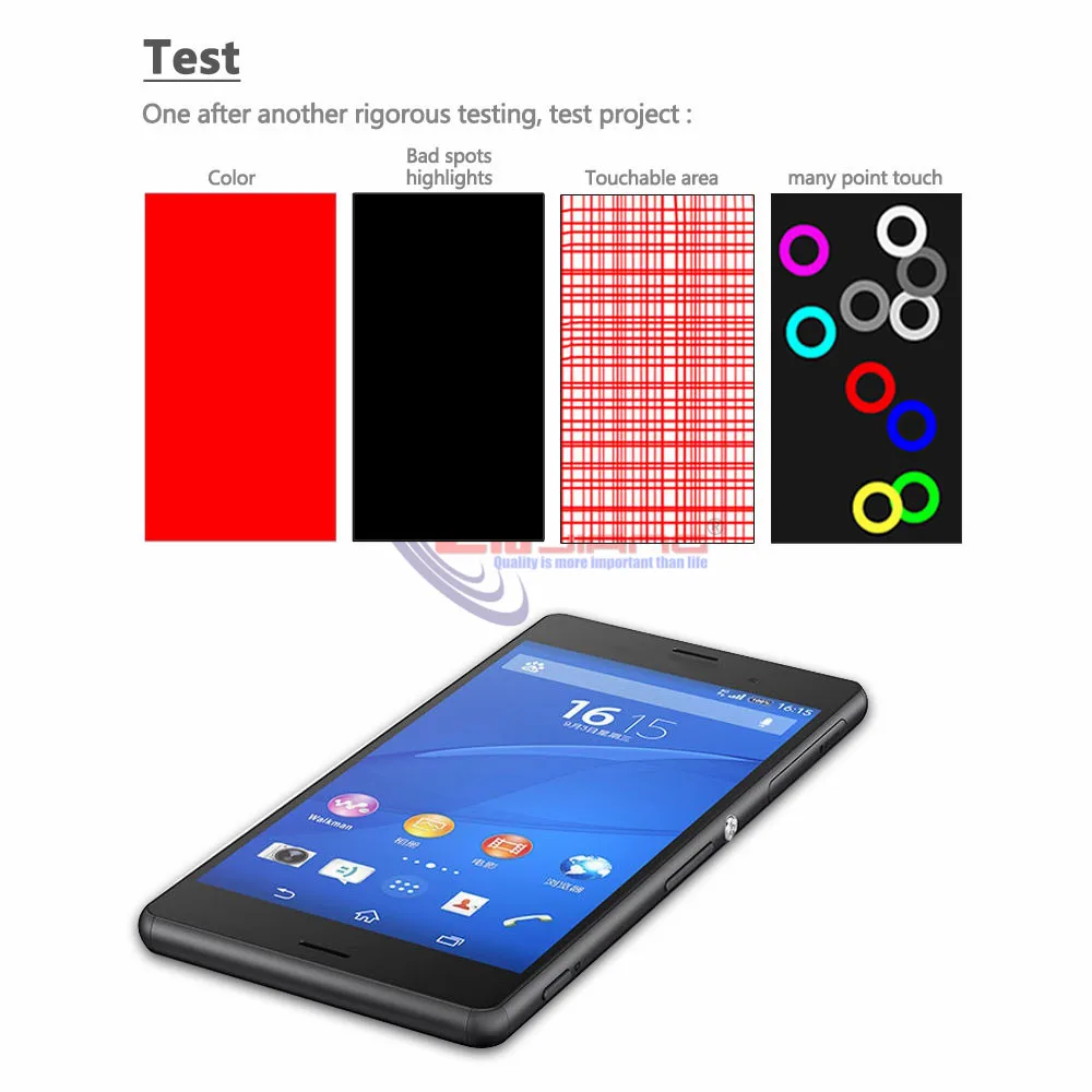 5,2 ''ЖК-экран для sony Z3 L55T L55U D6653 D6633 D6603 ЖК-дисплей сенсорный экран дигитайзер Запасные части