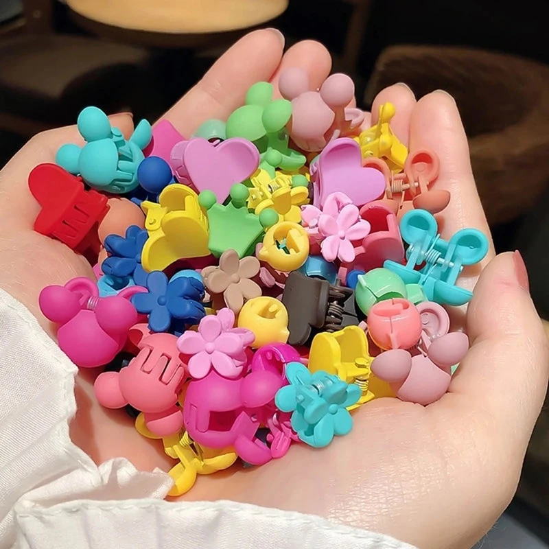 

20Pcs Small Hair Claws flowe rpineapple Strawberry Girls Hair Clip Kids Sweet Colorful Hairpin Cartoons Fashion Hair Accessories