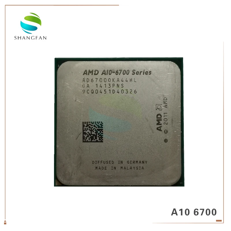 AMD A-Series A10-6700 A10 6700 6700K A10-6700K 3 7 ГГц 65 Вт Quad-Core Процессор AD6700OKA44HL гнездо FM2 | Компьютеры