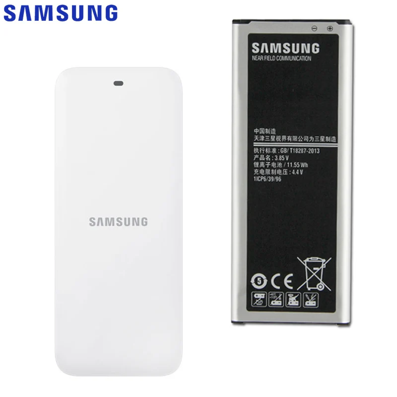 Оригинальная батарея Samsung+ док-станция зарядное устройство для Galaxy NOTE4 N9100 N9106W N9108V N9109V NOTE 4 с NFC EB-BN916BBC 3000mAh