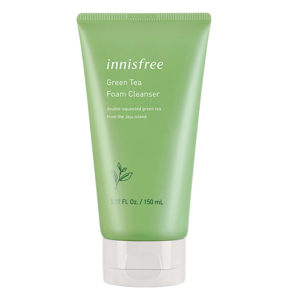 Корейская косметика innisfree освежающий пенный очиститель для зеленого чая 150 мл