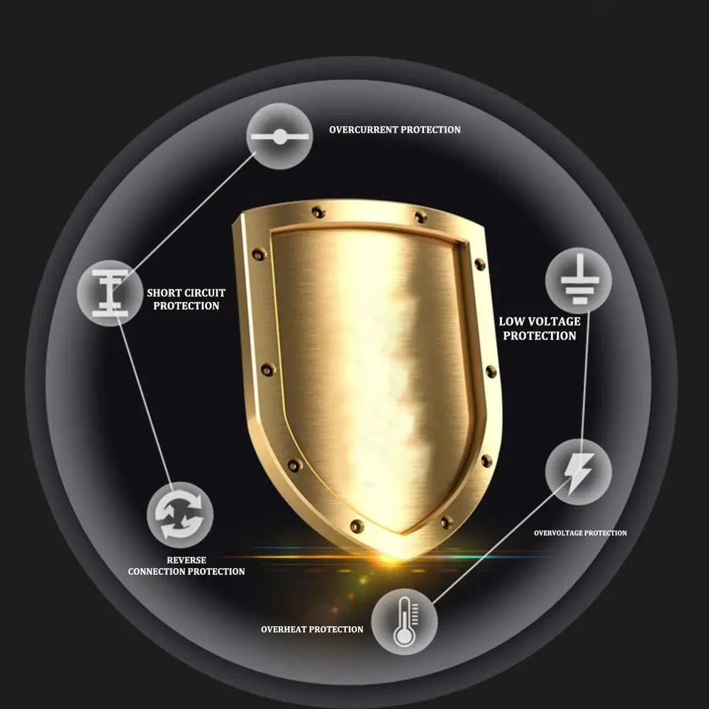 Автомобильное зарядное устройство для аккумулятора автомобиля мотоцикла