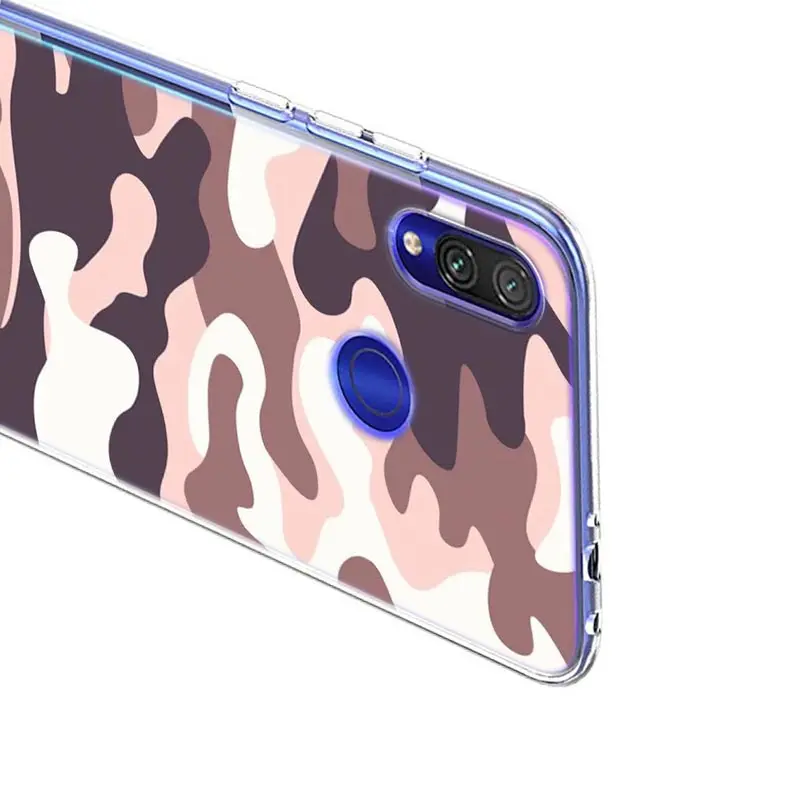 

Camouflage Pattern For Xiaomi Redmi 10X 9I 9C 9A 9 GO K30 Ultra K20 8A 8 7A 7 S2 6 Pro 5G Bright Soft Phone Case