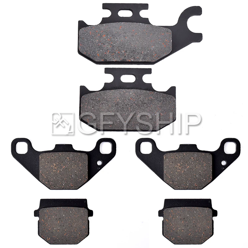 Для CAN AM ATV Ралли 200 2007 мотоциклетные тормозные колодки передние и задние Мото