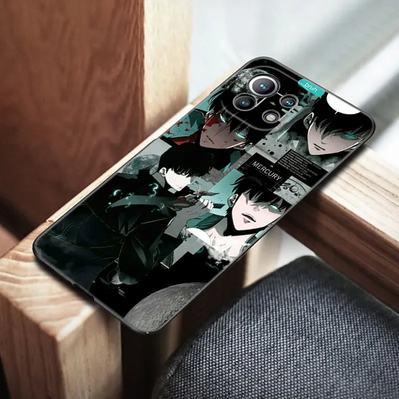 anime solo leveling phone case for xiaomi mi redmi poco x3 nfc gt f3 m3 10t 11t 7 7a k20 k40 pro 11i a2 11 lite civi black cover free global shipping