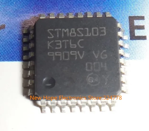 8 битный микроконтроллер STM8S103K3T6C STM8S103 K3T6C LQFP32 16 МГц|Хранилища для электроники| |