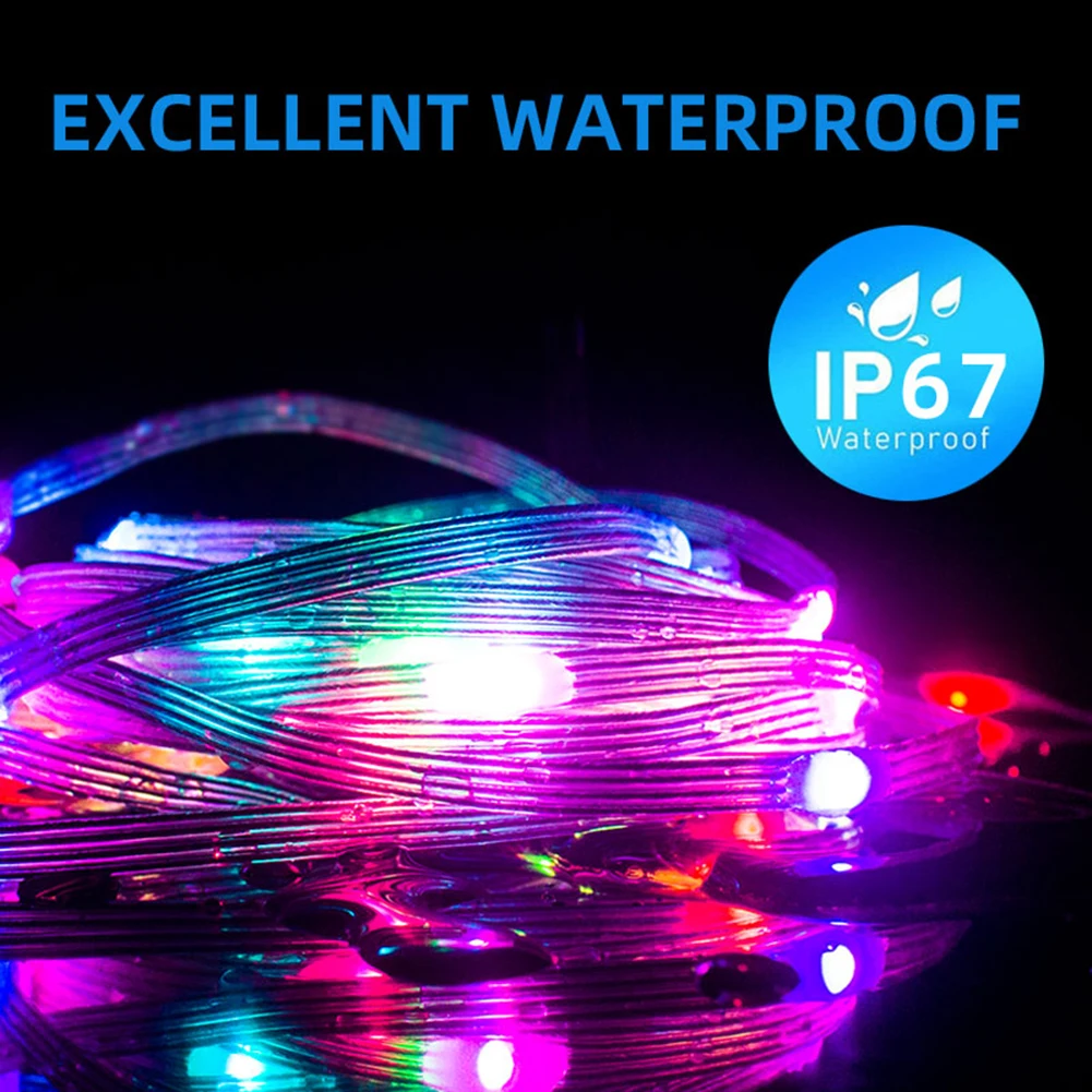 

СВЕТОДИОДНАЯ Гирлянда направленного света Tuya 5 м/10 м с поддержкой Wi-Fi