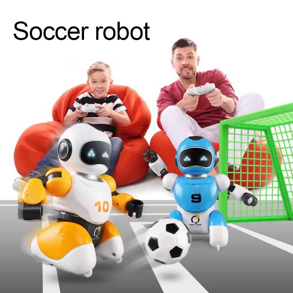 

Football Robots Smart USB Charging Remote Control Battle Soccer Robot Toy Singing And Dancing Simulation RC Intelligent Toys