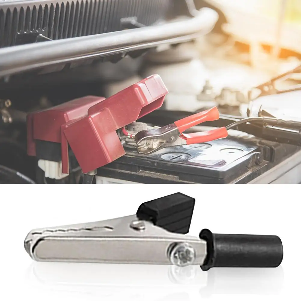 

10 шт., металлические пластиковые зажимы для аккумуляторов 55 мм